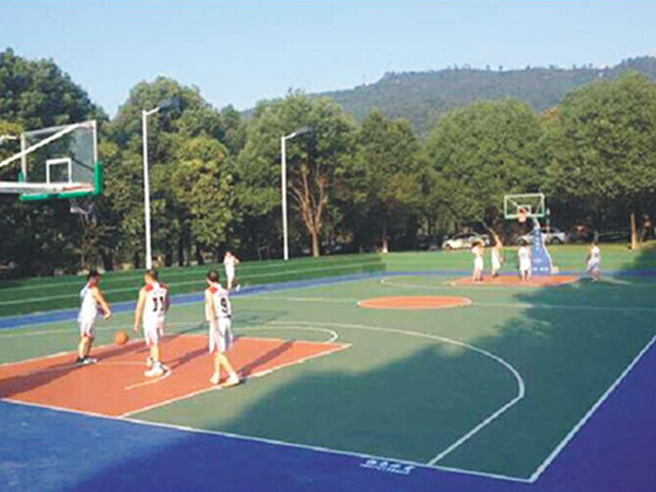 郴州市委大院篮球场